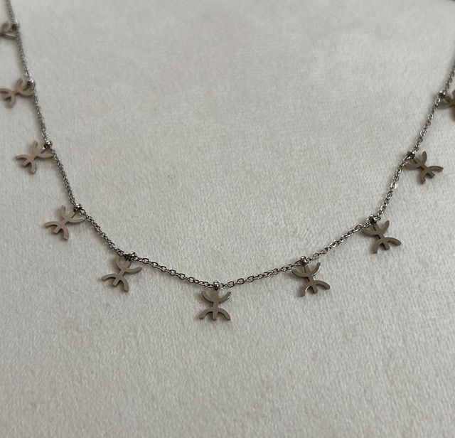 Collier amazigh argent